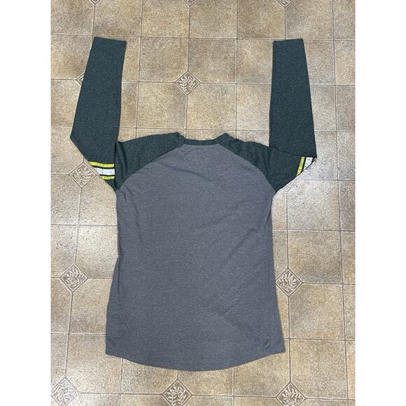 Champions Elite Oregon Ducks Long Sleeve T-Shirt Women’s Size XL Green/Gray - Picture 2 of 10